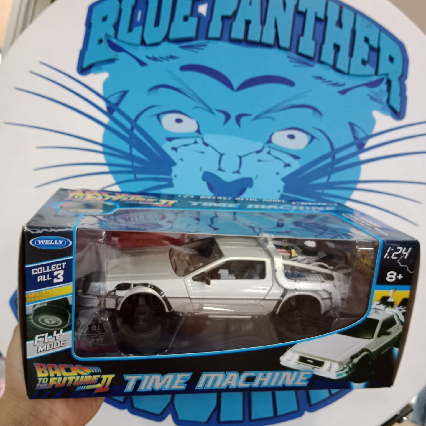 Carro volver al futuro 1/24 Welly