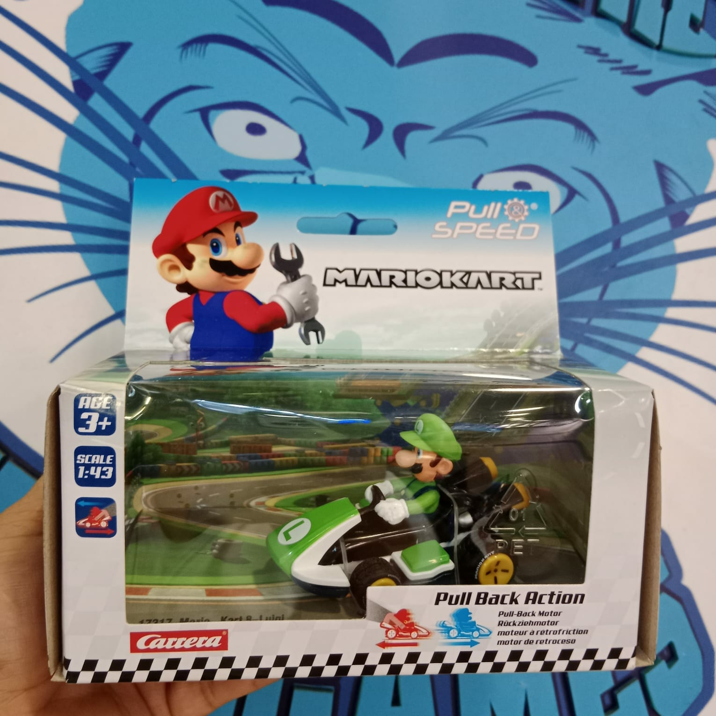 Carros Mario Kart scale 1/43 Carrera