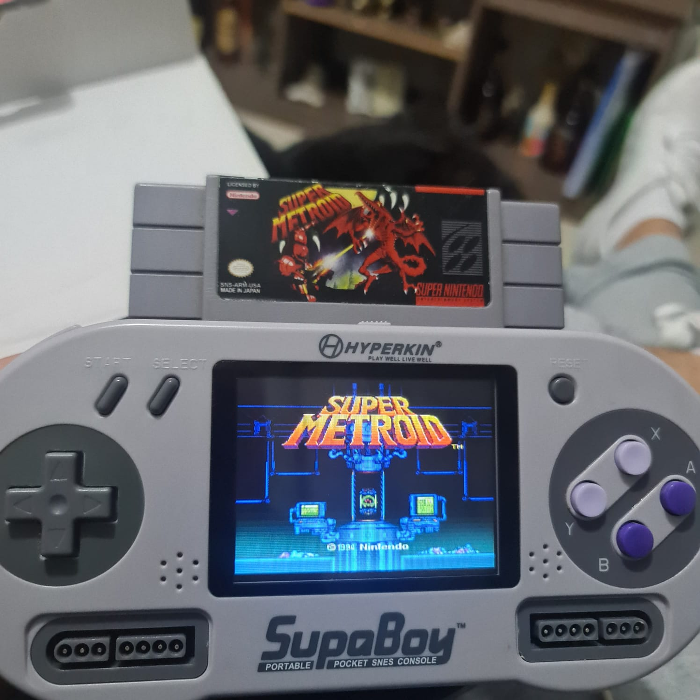 Super Metroid /Label Custom