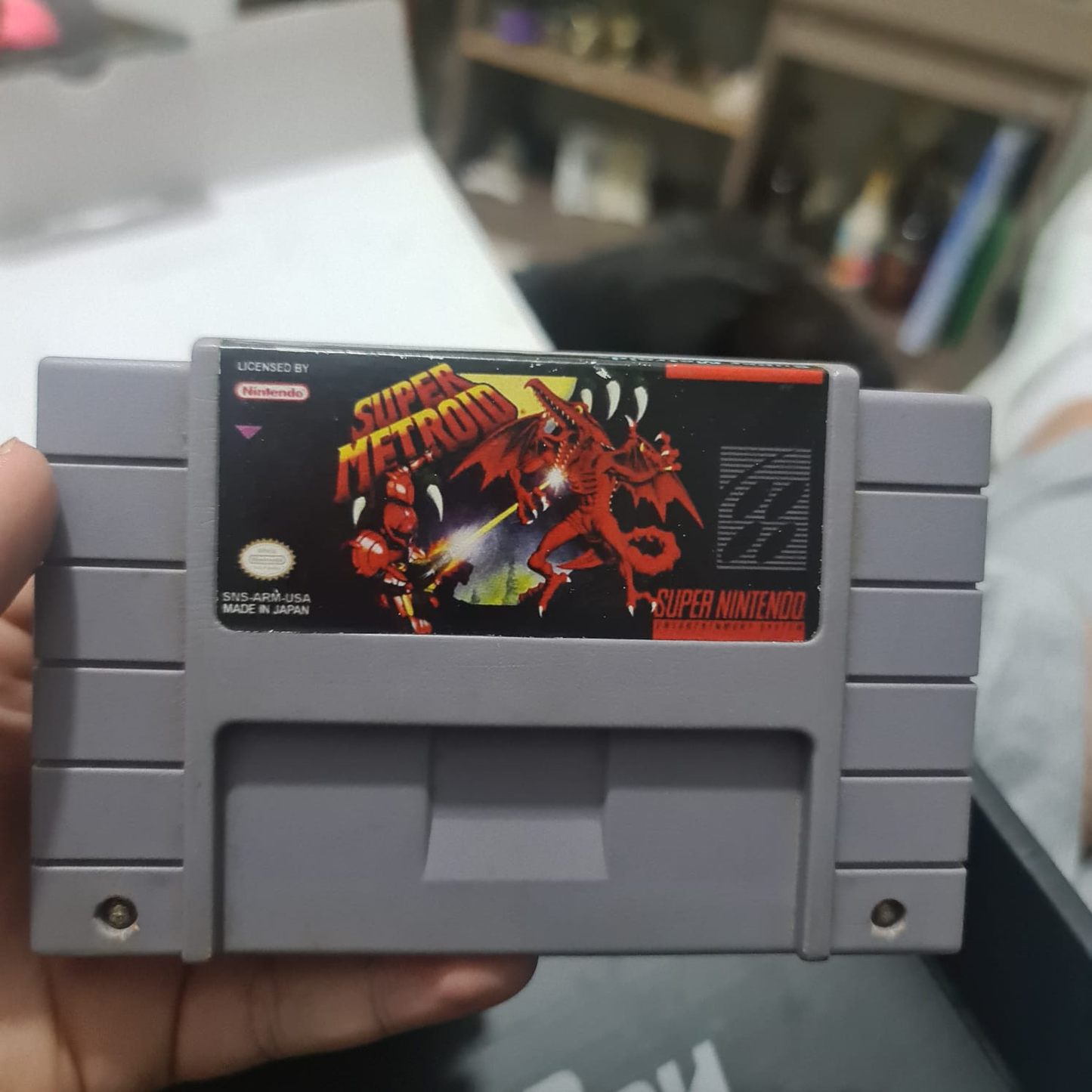 Super Metroid /Label Custom