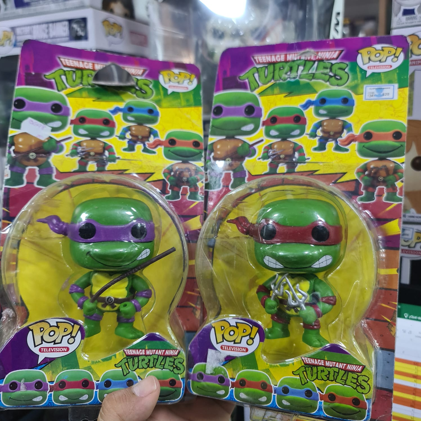 figuras tortuga ninja blister